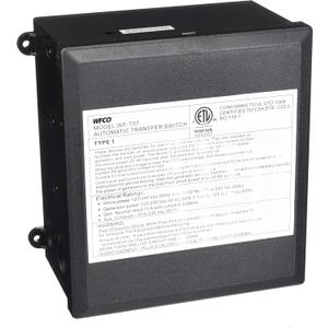WFCO T57 50 Amp Transfer Switch, Black
