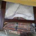 Amazon Basics Portable Foldable TV Tray Table with Storage Rack, Space-Saving Design, Sturdy Wood, 14.6"L x 19"W x 26"H, Espresso, 4-Pack