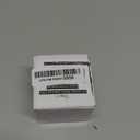 YDmeet Shower Head Holder, Adjustable Handheld Brass Shower Head Bracket, Wall Mount Holder, Drill Free Glue Installation (Polished Chrome)