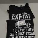 Captain of The Boat - T Shirt T-Shirt. L Size