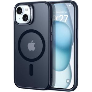 ESR for iPhone 15 Case, Compatible with MagSafe, Military-Grade Protection, Yellowing Resistant, Scratch-Resistant Back, Magnetic Phone Case for iPhone 15, Classic Series, Frosted Black