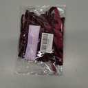 Burgundy Velvet Ribbon Christmas Bow 5 x 7 Inches Premade Maroon Bows for Christmas Tree Hanging Decorations Gift Wrapping Wreaths Crafts Outdoor Indoor Home Decor Wedding, Pack of 24