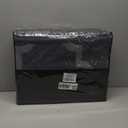 Ogrmar 8x10 FT Reversible Mats, Outdoor Rug for Patio Clearance, Waterproof Carpet, Plastic Straw Rug for Indoor Outdoor, Floor Mat&Rug for RV Porch Camping Backyard Deck Balcony Beach Trailer (Black)