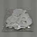 Iron on Letter Patches 52 Pieces,White Letter Patches Alphabet Embroidered Patch A-Z,for Hats Shirts Jeans Bags White