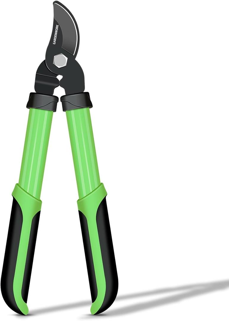 GARDENWORK 16'' Loppers for Tree Trimming,Tree Branch Cutter with SK5 Sharp Blade,1.3''Cutting Capacity for Shrubs and Bushes