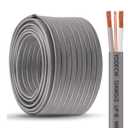 12/2 UF-B Wire - 150FT 100% Pure Copper 12AWG 2 Direct Burial Electrical Cable for Underground Feeder Wet or Corrosive Locations Indoor & Outdoor etc