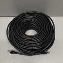 Cat 6 Ethernet Cable 200 ft, 10Gbps High Speed Ethernet Cable, Outdoor&Indoor Rj45 Cat6 Cable Internet Cable for Computer, Router, Modem, PS4/5, Xbox, Gaming- Black