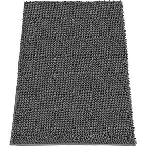 Absorbent Dog Door Mat for Muddy Paws, 32"×20" Chenille Indoor Mats for Entryway, Trap Dirt Front Door Mat Indoor Entrance Washable Non Slip Soft