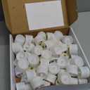 Homemory 72-Pack Novelty Flickering Flameless Tea Lights, 200+Hours Battery Operated, Fake Electric LED Votive Candles for Small Wedding Table Centerpieces, Proposals, Anniversaries