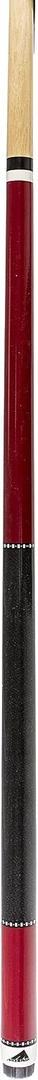 Mizerak 57" Two-Piece Hardwood Cue - Blue, Carved Grip Design