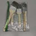 Pro Grade Paint Brushes, 5-Piece Paint Brush Set: Flat & Angle Brushes for Latex and Oil Paints, Stains, Interior & Exterior Home Improvement