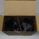 Cup Holder Expander (Adjustable Holder & Base, Auto-Fit Hold, One Button Open), Car Cup Holder Expander for Yeti, Hydro Flask, Nalgene, Owala, Bottles in 2.6"- 4.8" (Light Black, 2 Pack)