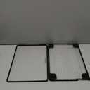 BlueSwan Anti-Cracking Hard Shell Case Compatible with MacBook Air 13 inch M4 M3 M2 2026 2025-2022 A3240 A3113 A2681, Drop Protection Soft TPU Bumper PC Base for Air 13.6 inch, Frosted Clear