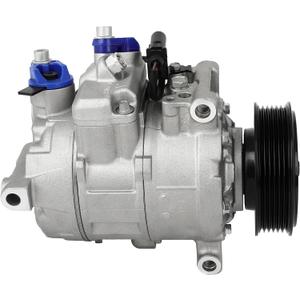 ECCPP A/C Compressor with Clutch 2005-2018 Fit for Audi A3 A4 A5 A8 Quattro Q7 1.8L 2.0L 3.0L AC Compressor
