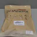 SHAPERX Open Bust Shapewear Tummy Control Bodysuits for Women Seamless Compression High Waisted Body Shaper S/M