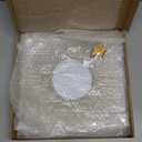 3 Pack Metal Mirrors for Wall Sunburst Wall Mirrors Home Décor Decorative Hanging Wall Art for Living Room Bedroom Entryway (Gold, Sunburst)