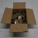 BHTOP 1200 Count Coil Roofing Nails 1-1/4 Inch x .120-Inch for Roofing Nail Gun, 15 Degree Round Head Wire Weld Collated Roofing Nail, Smooth Shank Electro Galvanized Air Nails for Roofs