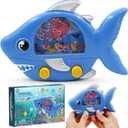 YoYa Toys Aqua Rings Shark Handheld Game for Kids - Retro & Nostalgic Car Activity - Portable Travel Game - Great Shark Gift & Party Favors