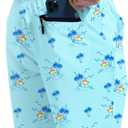 Golf Shorts Men 7 Inch Inseam Mens Casual Hiking Dress Shorts with Zipper Pockets (Blue, XL)