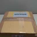 Brushed Nickel Chandelier 4-Light Foyer Chandelier, 12.6" Lantern Pendant Light for Dining Room Adjustable Height Square Pendant Light Fixtures for Kitchen Island Hallway Living Room