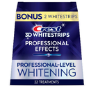 Crest 3D Whitestrips Professional Effects  Teeth Whitening Kit, 22 Treatments (20 + 2 Bonus), Each with 1 Upper/1Lower, 44 Strips  Crest 3DWhite Teeth Whitening Strips