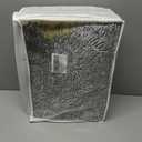 Area Rug 5x7 Washable Rug, Large Soft Rugs with Non-Slip Backing and Soft Low Pile, Vintage Gray Rug for Living Room and Bedroom