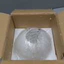 KoKo&Yukina 8 Inch Milk White Glass Globes Shade Frosted Replacement Glass Shades - 3.15" Fitter Opening - Lighting Fixture Replacement