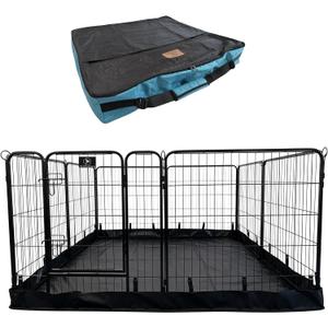 Puppy Playpen Plus Storage Bag with Bottom, 8 Panels 31.3" H