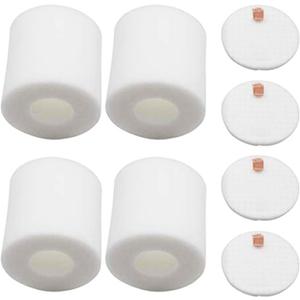 AirClean 4 Pack 3.7" High Replacement Base Pre-Motor Foam Filters Compatible with Shark IQ Robot Vacuum R101AE RV1001AE UR1005AE Self-Empty Base