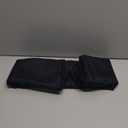 sancua Round Tablecloth - 70 Inch - Water Resistant Spill Proof Washable Polyester Table Cloth Decorative Fabric Table Cover for Dining Tables, Buffet Parties and Camping, Black