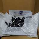 Veken Wide Rain Shower Head with Multi-Modes Handheld Water Spray,High Pressure Showerhead Combo with Arm for Bathroom Accessories,Home Decor Adjustable Dual Shower with Anti-Clog Nozzles,Matte Black (Standard Flow(2.5GPM))