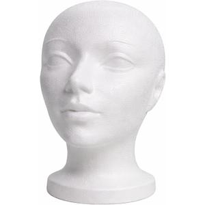 Styrofoam Mannequin Wig Head