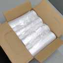 TYPLASTICS 55 Gallon Clear Trash Can Liners - 36" x 60" - High Density Garbage Bags - Case of 200 - Multipurpose for Office, Outdoor, Recycling, Industrial and Commercial (1 Count (Pack of 200))