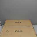 24" Modern Ceiling Fans with Lights Flush Mount Low Profile Ceiling Fans with Remote for Bedroom Kitchen Reversible DC Motor 3 Color Dimmable LED 6 Speeds Silver