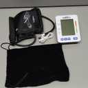Blood Pressure Monitor for Home Use with Large Upper Arm Cuff - Automatic Talking Pulse and BP Machine with 240 Memory Recalls for 3 Users - Carrying Bag and Batteries Included, Backlit Digital LCD