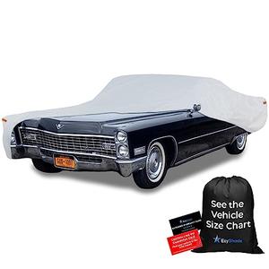 EzyShade 10-Layer Waterproof Sports Car Cover. See Vehicle Size-Chart for Accurate Fit. All Weather Outdoor Covers. Thunderbird Impala Grand Fury Classic Cars. Sun Snow Rain.