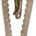 Women's Prom Dress Zipper Replacement Adjustable Fit Satin Corset Back Kit Lace up for Wedding Dress Light Gold 18"