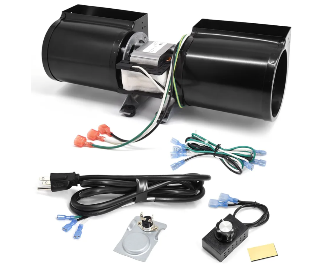 GFK-160 Blower Fan Kit for Heat N Glo,Hearth & Home, Superior,Quadra-Fire, Heatilator, Majestic Fireplace Fan Blower Motor Replacement GFK-160, GFK-160B