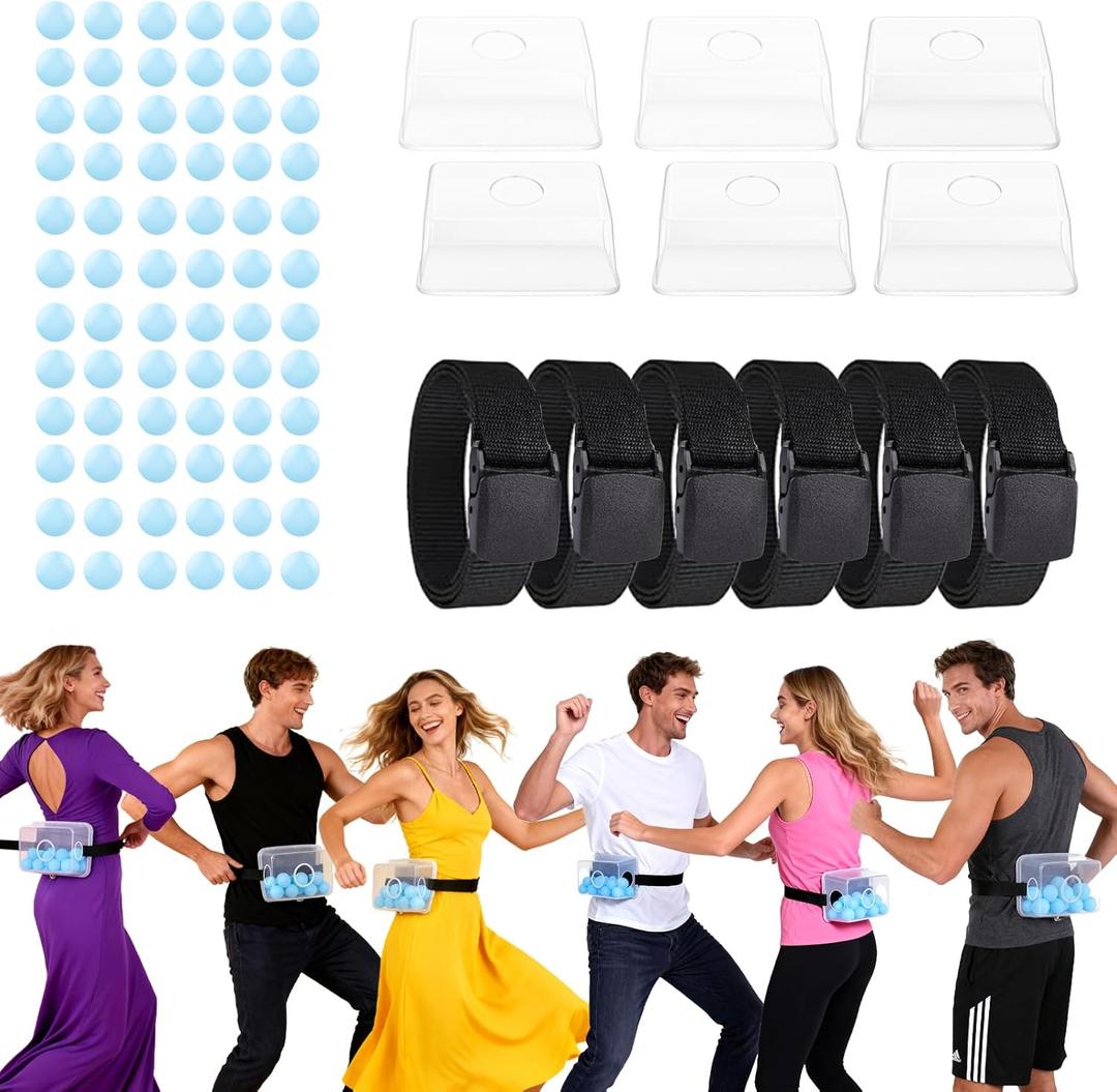 6 Sets Funny Baby Shower & Bridal Shower Games  Hilarious Activities, Perfect Ice Breakers, Ping Pong Twerk Challenge (Blue)