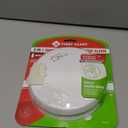 First Alert SM210L, 10-Year Sealed Battery Smoke Alarm with Safety Path Light, 1-Pack, Installed 0n 02/16/2026, Replace Alarm 10 Years After Installation