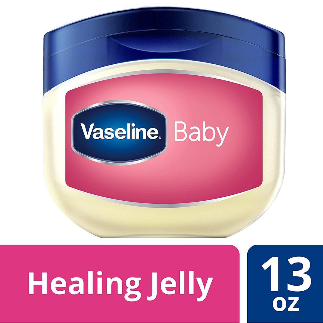 Vaseline Petroleum Jelly Baby Skincare Protective & Pure 3 Count Treats Dry Skin And Prevents Chaffed Skin From Diaper Rash Hypoallergenic And Gentle On Skin 13oz