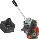 Hydraulic Reversing Valve for Tractor Loaders, With Joystick, 2 Spools, 21GPM Per Minute, SAE Interface
