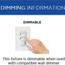 Progress Lighting P8222-28-30K Led Flush Mount, White