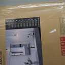 LOAAO 30X36 Gold Bathroom Mirror, Rounded Rectangle Gold Frame Mirror, Brushed Gold Bathroom Vanity Mirror Wall-Mounted, Anti-Rust, Tempered Glass, Hangs Horizontally or Vertically