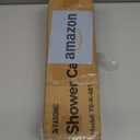 YASONIC Shower Caddy Over Shower Head Never Rust Aluminum Large Hanging Shower Caddy with 10 Hooks for Razor/Sponge - Over The Shower Head Caddy with Soap Basket - Hanging Shower Organizer Black