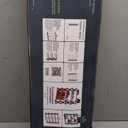 Stick Wood Shoe Rack Organizer, 5 Tier Shoe Shelf Storage Organizer, for Entryway, Hallway, and Closet