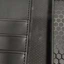 TUCCH Wallet Case for iPhone 13, [RFID Blocking] [3 Card Slots] TPU Interior Protective Case, Magnetic Folio Shockproof PU Leather Stand Flip Cover Compatible with iPhone 13 6.1 5G, Black & Brown