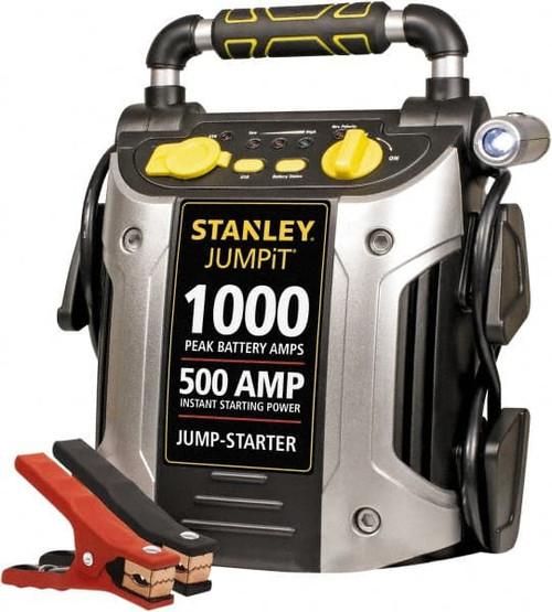 Stanley 12 Volt Jump Starter with Inflator 500 Amps, 1,000 Peak Amps J5C09 - 78306438