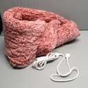 Electric Blanket Full Size, Soft Sherpa Heated Blanket Single Control with 10 Heating Levels & 1 to 12 Hours Auto-Off Settings Over-Heated Protection 80"x84" Machine Washable, Rust Red