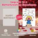 5 x Cute Valentines Day Card  Romantic Valentine Gift for Him or Her  Sweet Love Card for Boyfriend, Girlfriend, Husband, or Wife (SK-042)